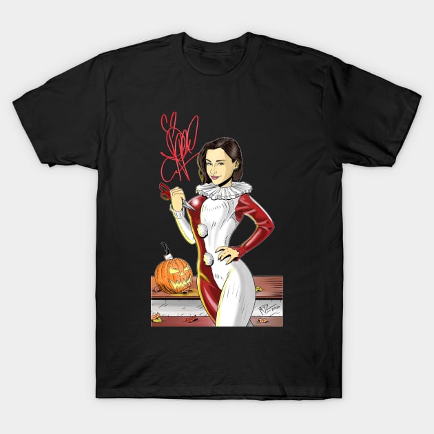 Jamie's Halloween T-Shirt by ArtbyMyz